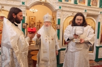 Великое освящение храма святых благоверных князей Петра и Февронии Муромских