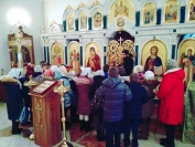 2018-10-13 Ученики школы №2 в храме Петра и Февронии