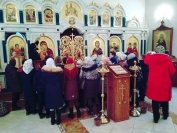 2018-10-13 Ученики школы №2 в храме Петра и Февронии